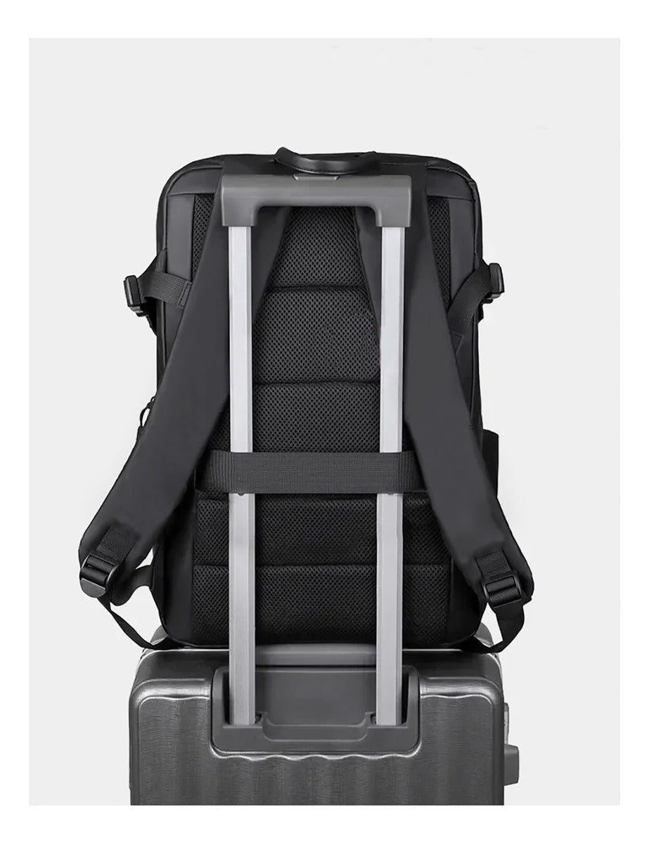 Marca Mochila Viaje Expandible – Gran Capacidad y Estilo Funcional