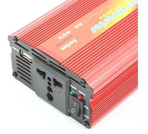 Inversor De Corriente 300w – Conversión Eficiente De 12v A 110v