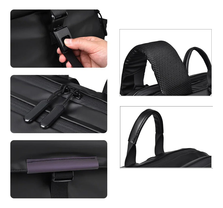 Marca Mochila Viaje Expandible – Gran Capacidad y Estilo Funcional