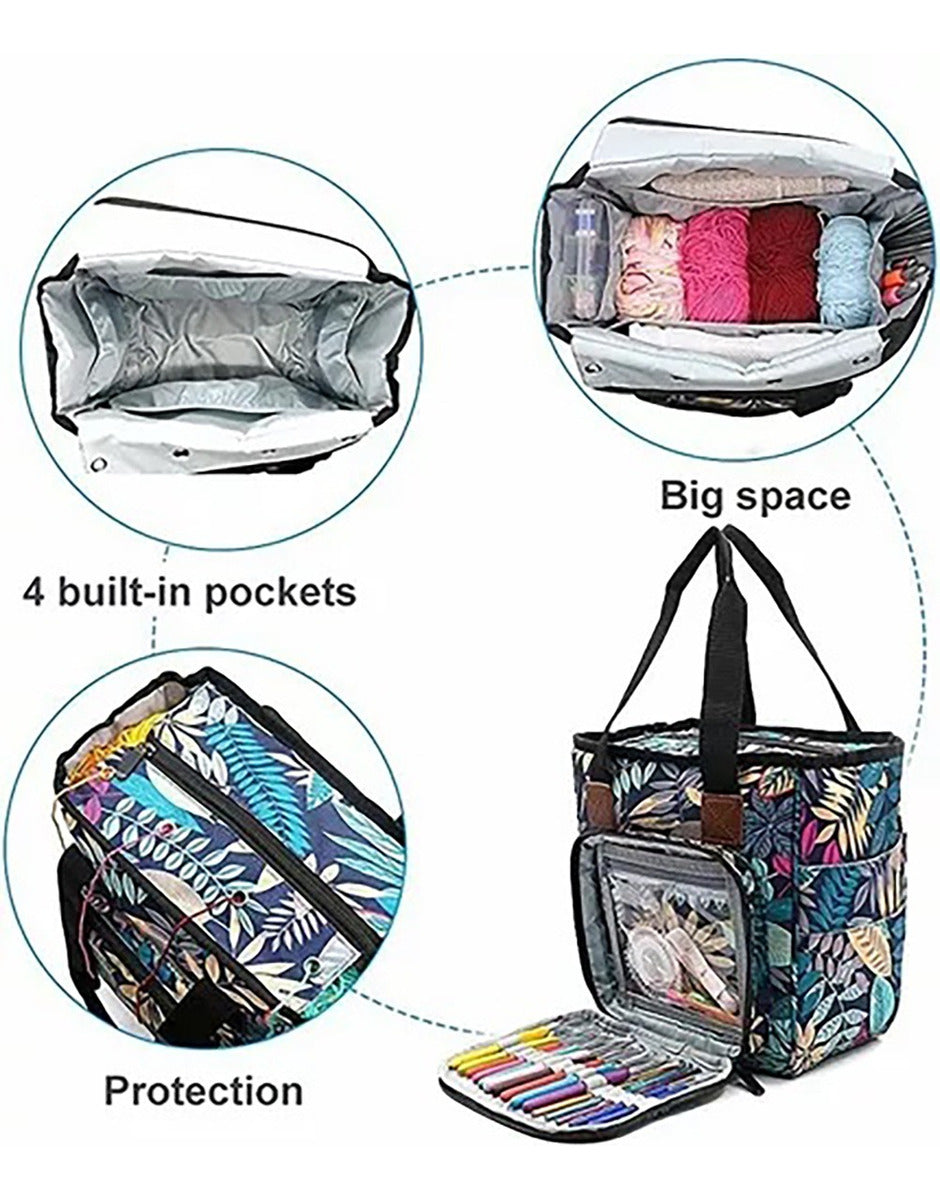 Bolso Organizador De Hilos – Gran Espacio De Almacenamiento
