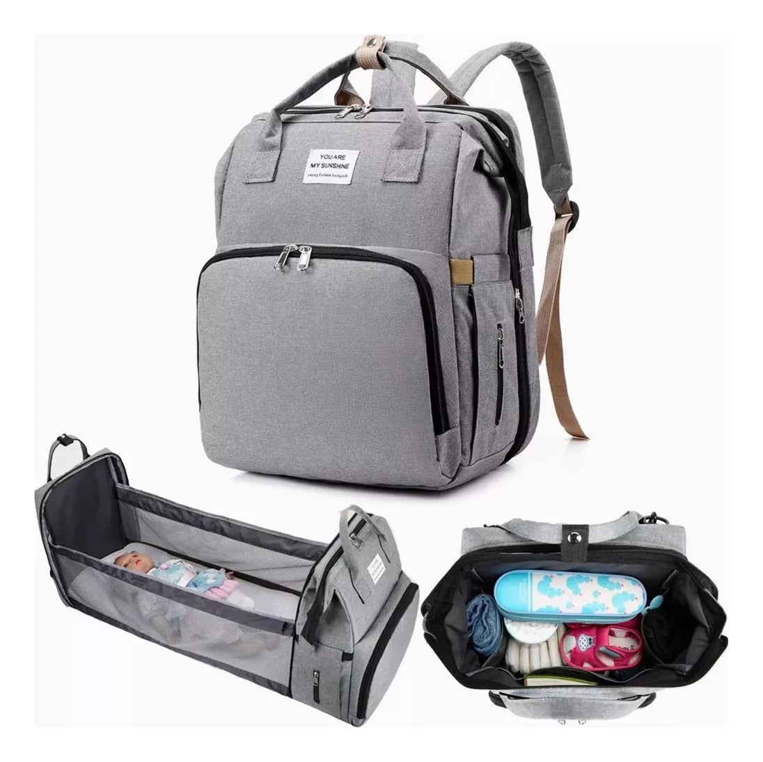Mochila De Pañales – Gran Capacidad Y Organización Para Mamás En Movimiento