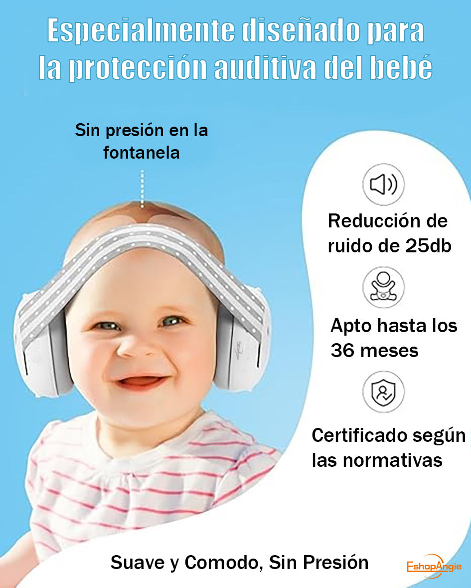 Protección Audífonos Antiruido – Reducción de Ruido Multicapa para Niños