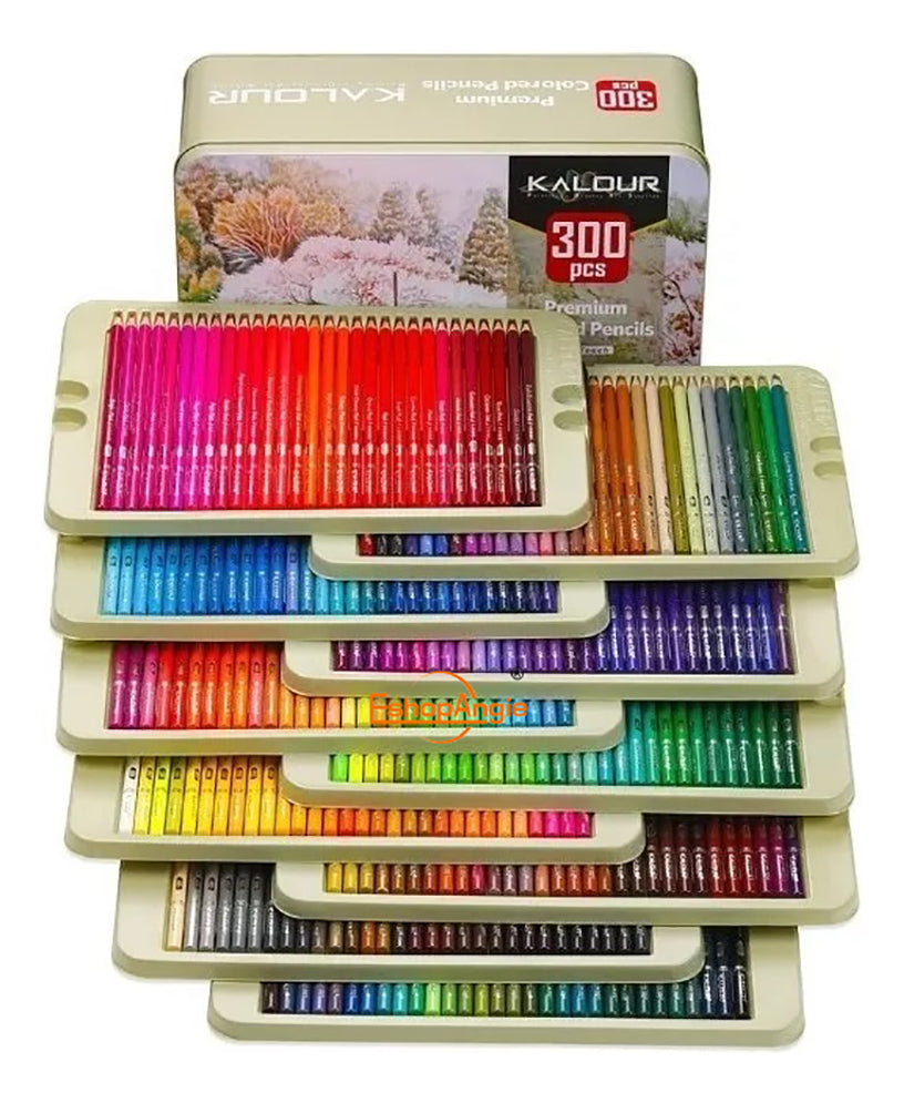 Colore Set 300 Lapices Profesionales – Variedad de 300 Colores Vibrantes