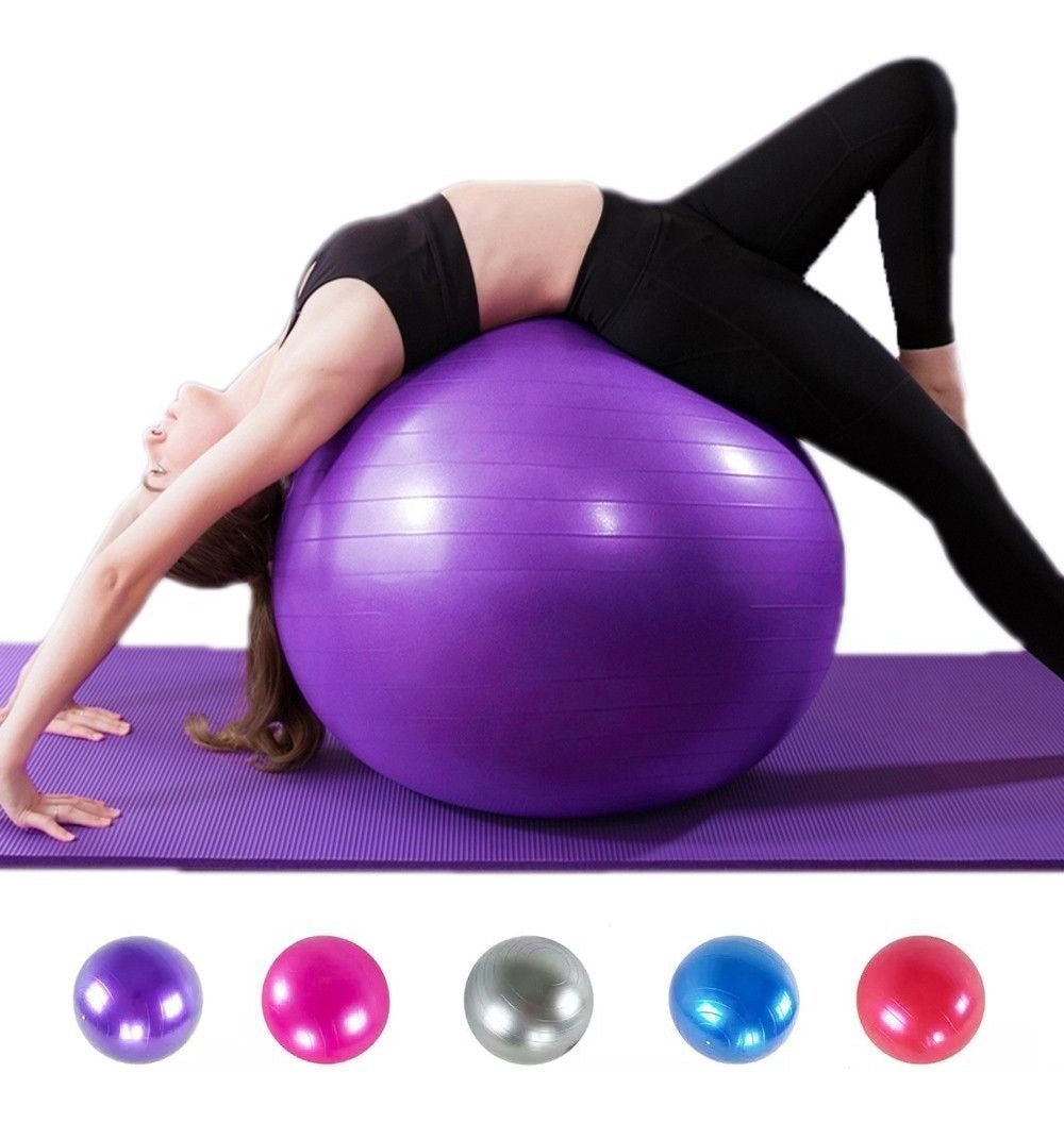 Fitball Pelota Balon Pilates 65cm – Gran Resistencia Hasta 300 KG