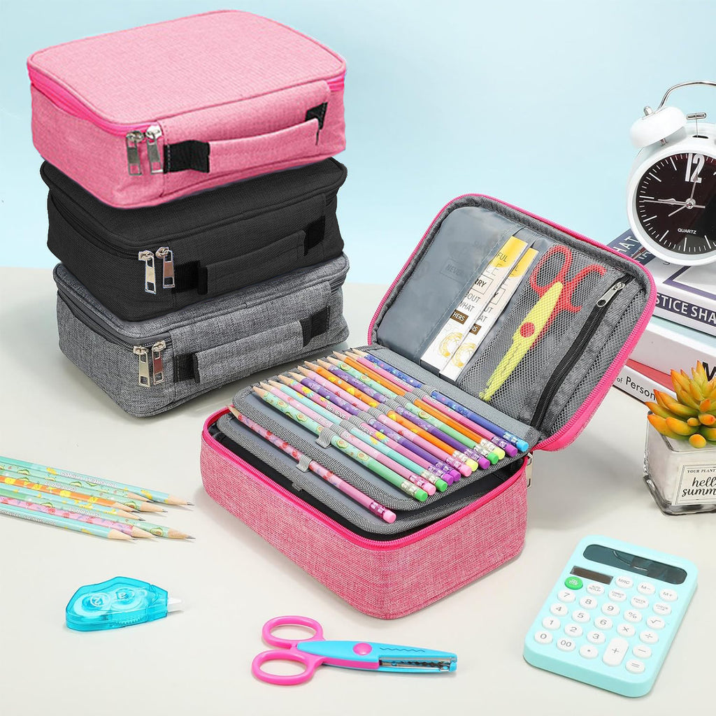Organizador Escolar Estuche Para Lápices 72 Ranuras – Máxima Organización y Comodidad