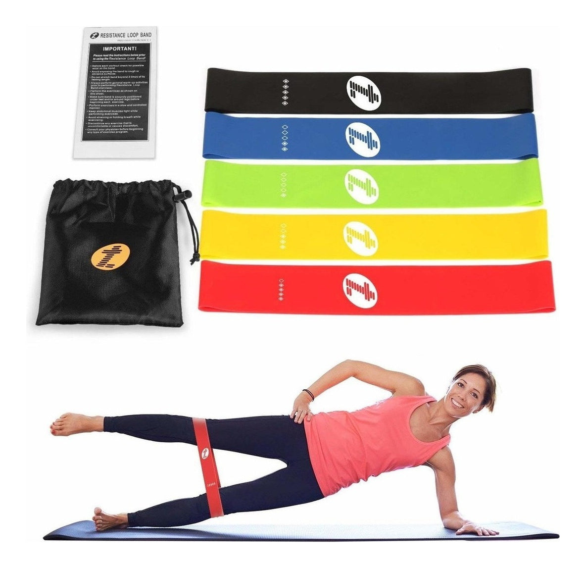 Rozenberg Pack Bandas Elásticas Fitness – Entrenamiento Eficiente y Versátil
