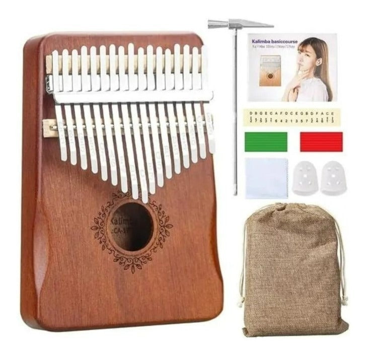 Kalimba Kalimba Instrumento Musical De 17 Tonos – Sonido Nítido Y Dulce
