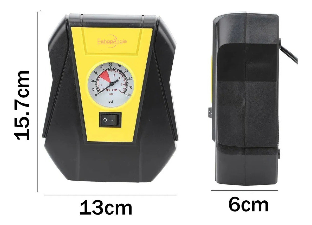 Calgary Compresor De Aire 12v – Inflado Rápido Y Preciso