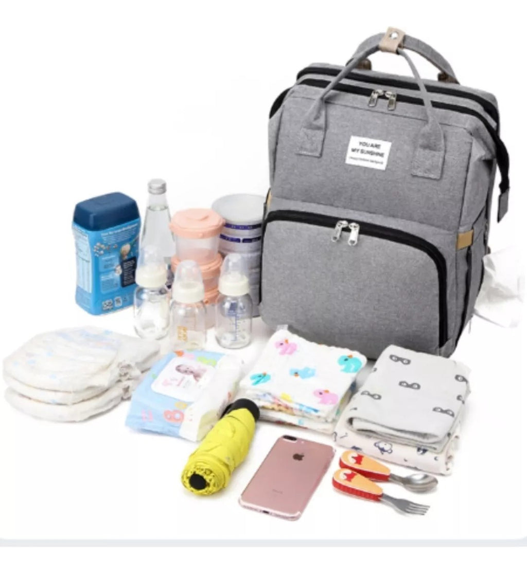 Mochila De Pañales – Gran Capacidad Y Organización Para Mamás En Movimiento