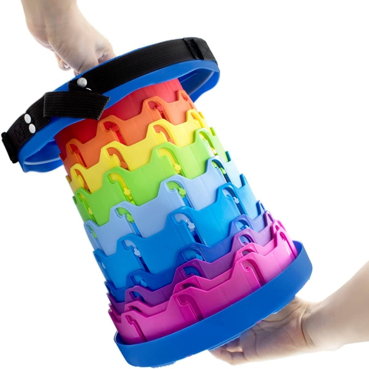 Taburete Plegable Portátil – Comodidad y Versatilidad en Color Azul