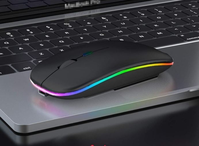 XYZ Mouse Bluetooth Inalámbrico 2.4g – Silencioso y Recargable