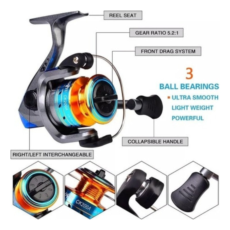 PescaPro Kit Pesca 1.8m – Experiencia Completa de Pesca