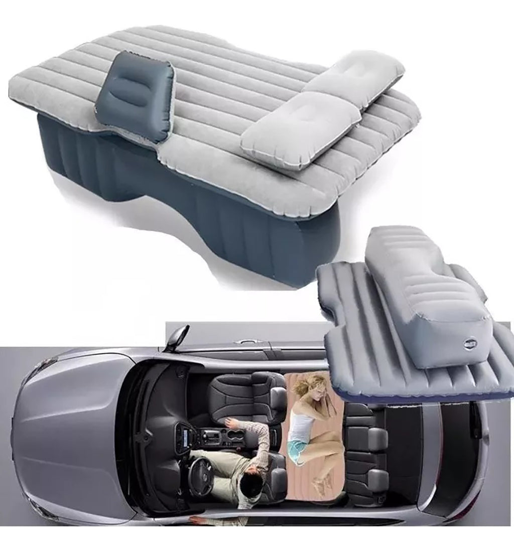 Colchón Inflable Con Compresor 12v – Comodidad Excepcional Para Viajes En Auto