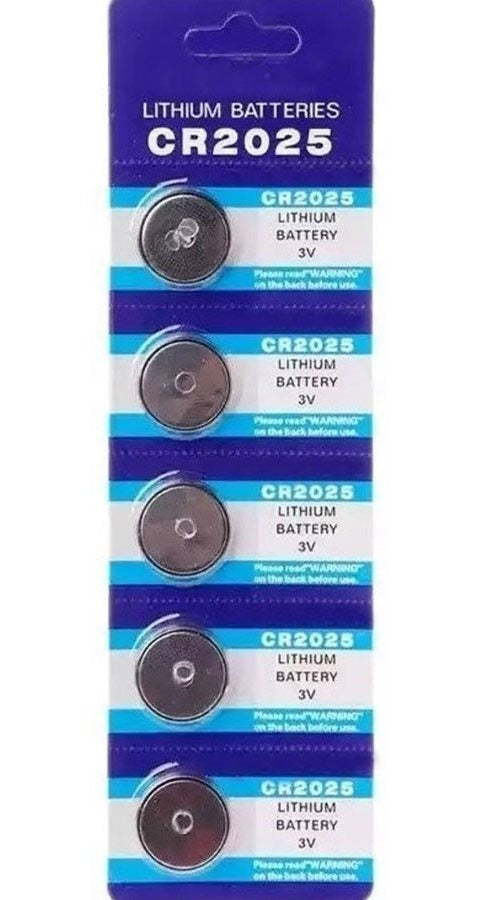 MarcaX Pack 5 Pilas De Litio CR2032 2016 2025 – Energía Confiable Y Duradera