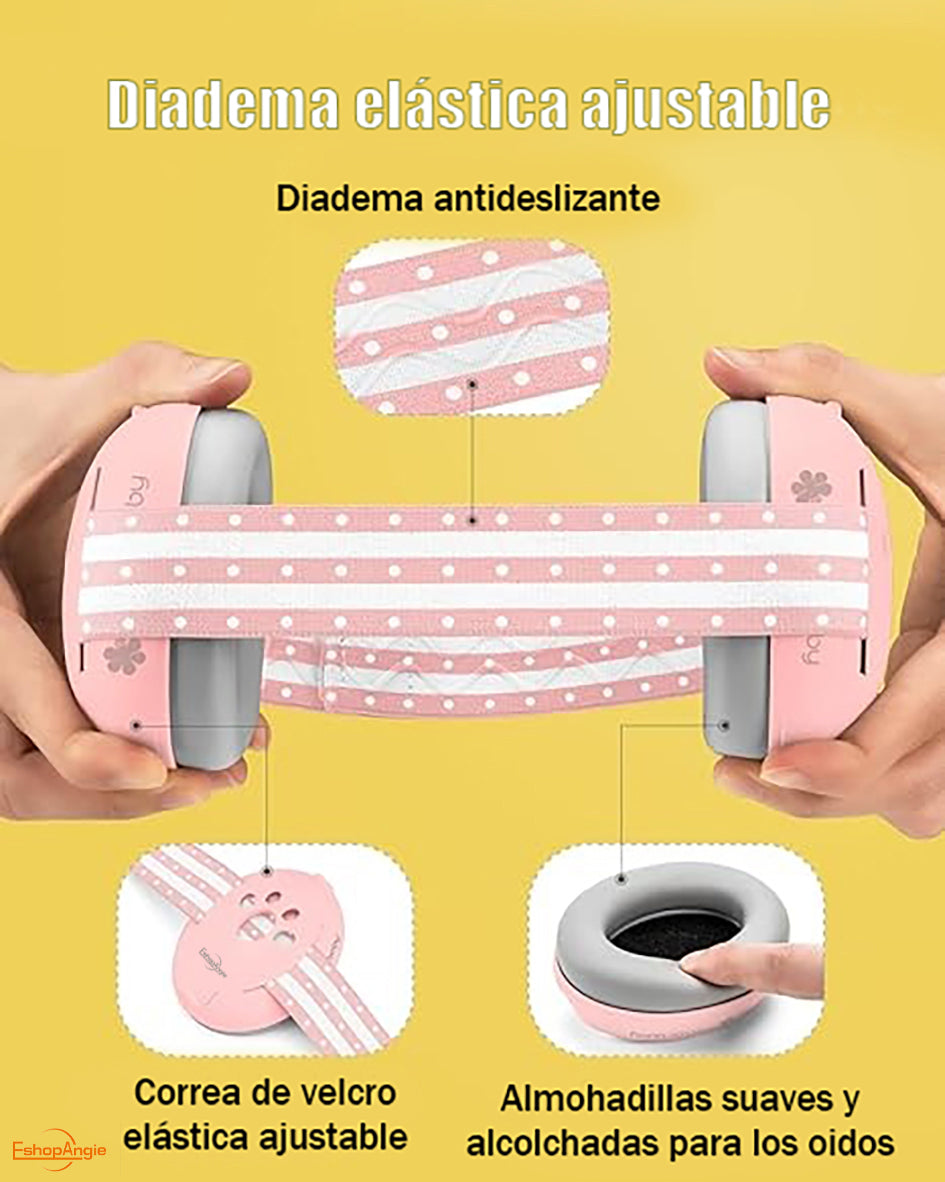 Protección Audífonos Antiruido – Reducción de Ruido Multicapa para Niños