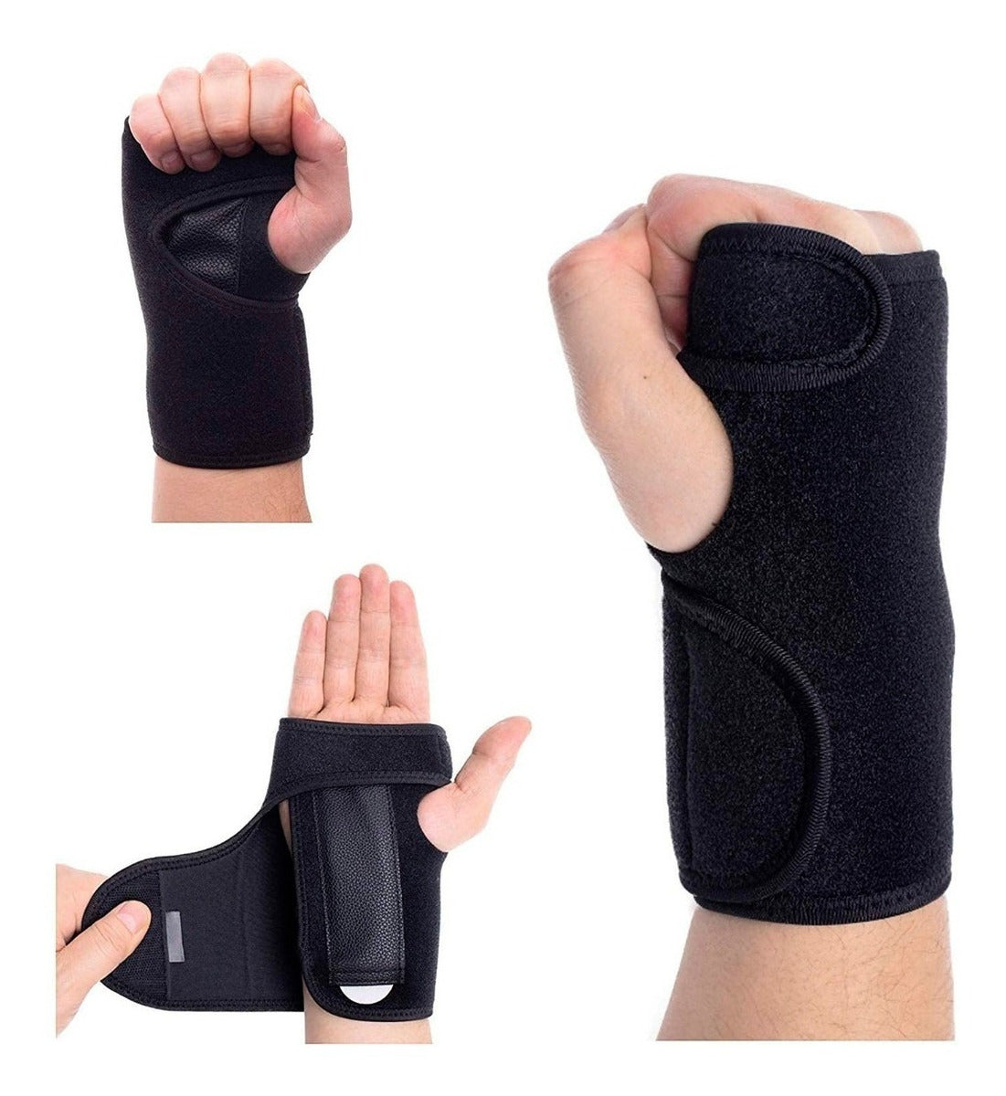 SaludPlus Muñequera Con Ferula – Soporte Inmovilizador Para Alivio de Dolor