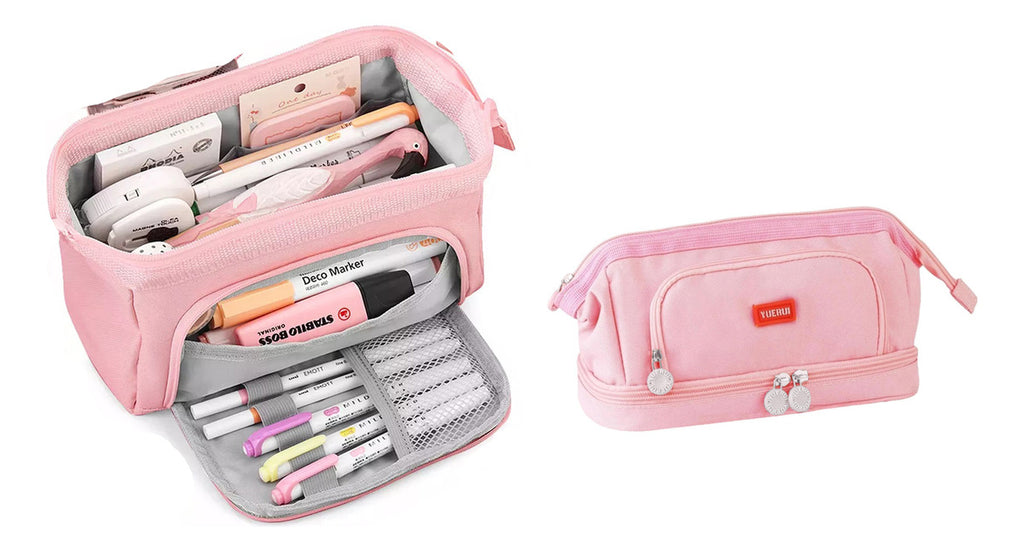 EstucheMax Estuche Para Lápices – Gran Capacidad y Doble Capa