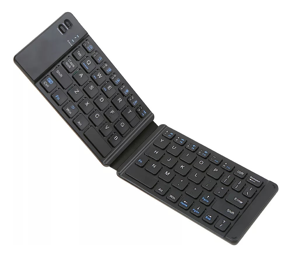 TecladoPro Mini Teclado Inalambrico Plegable – Diseño Ultra Delgado y Portátil