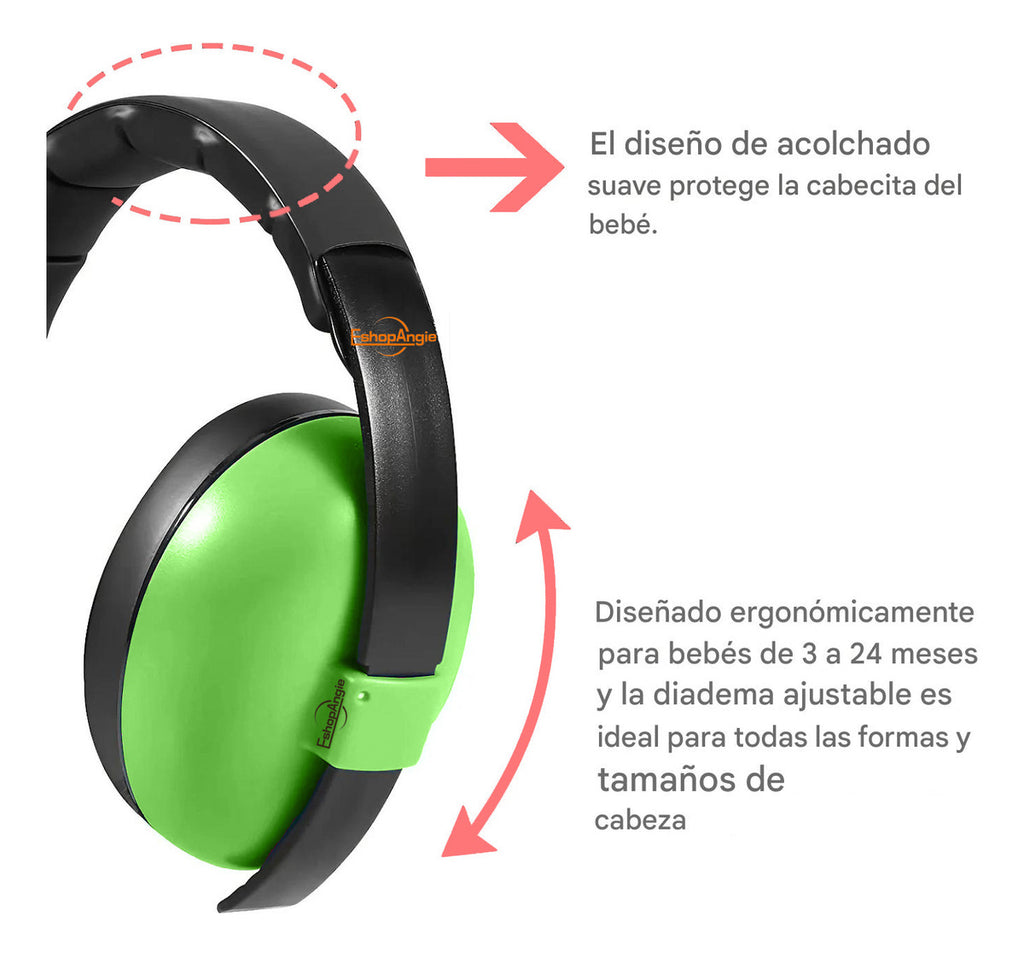Orejeras Antiruido – Protección Auditiva Óptima para Bebés y Niños
