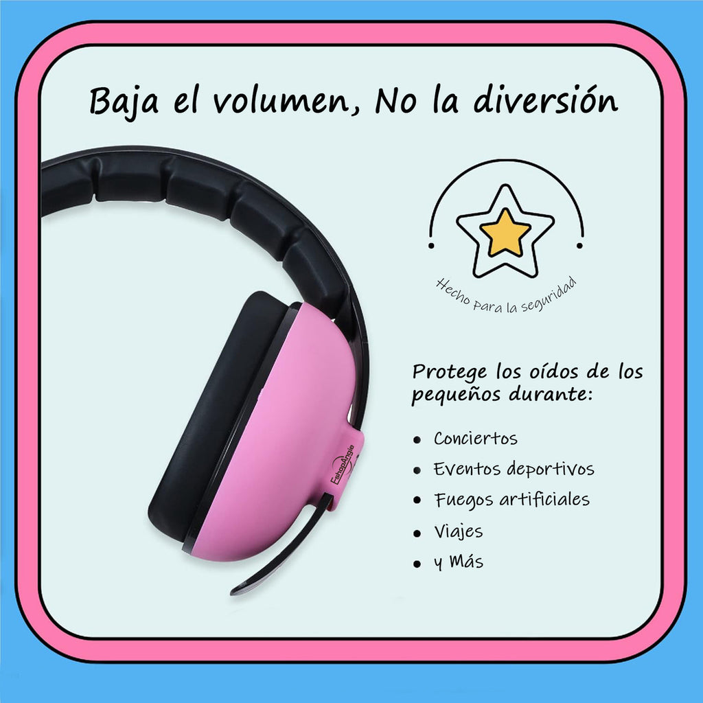 Orejeras Antiruido – Protección Auditiva Óptima para Bebés y Niños