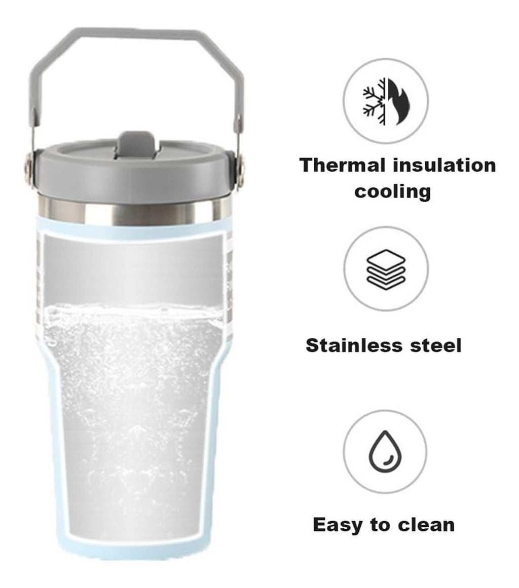MugVivo Vaso Termo 600ml – Diseño Portable y Acero Inoxidable