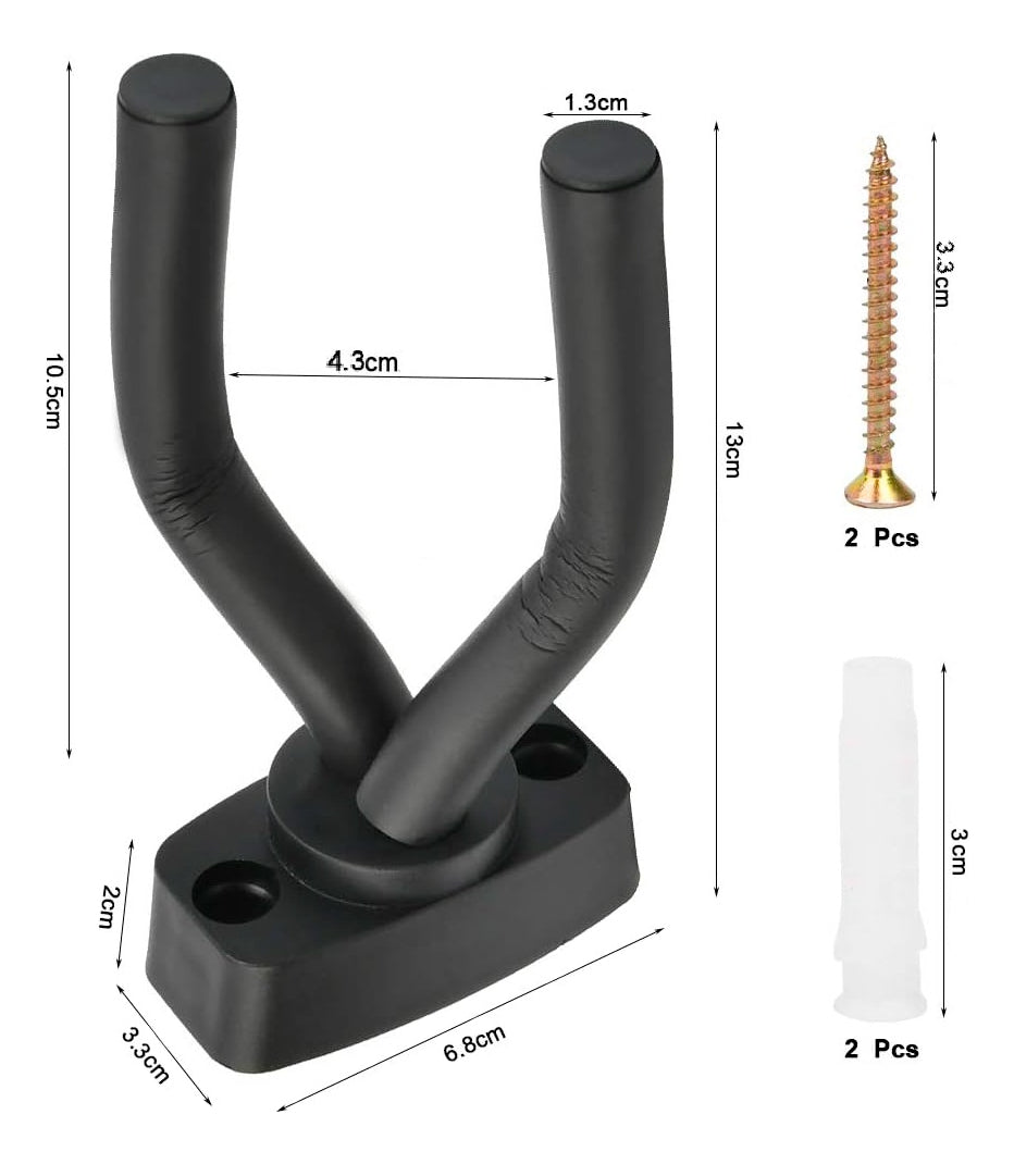 Soporte Colgador De Pared Para Guitarra Anticaída – Solución Segura y Elegante