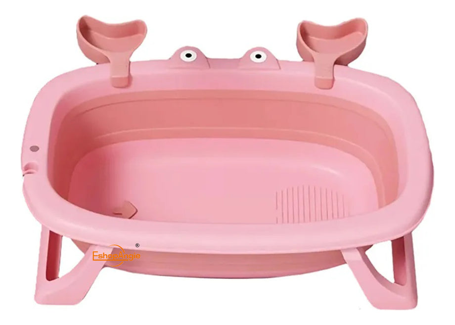 Tina Bañera Plegable Para Bebé – Diseño Seguro y Divertido