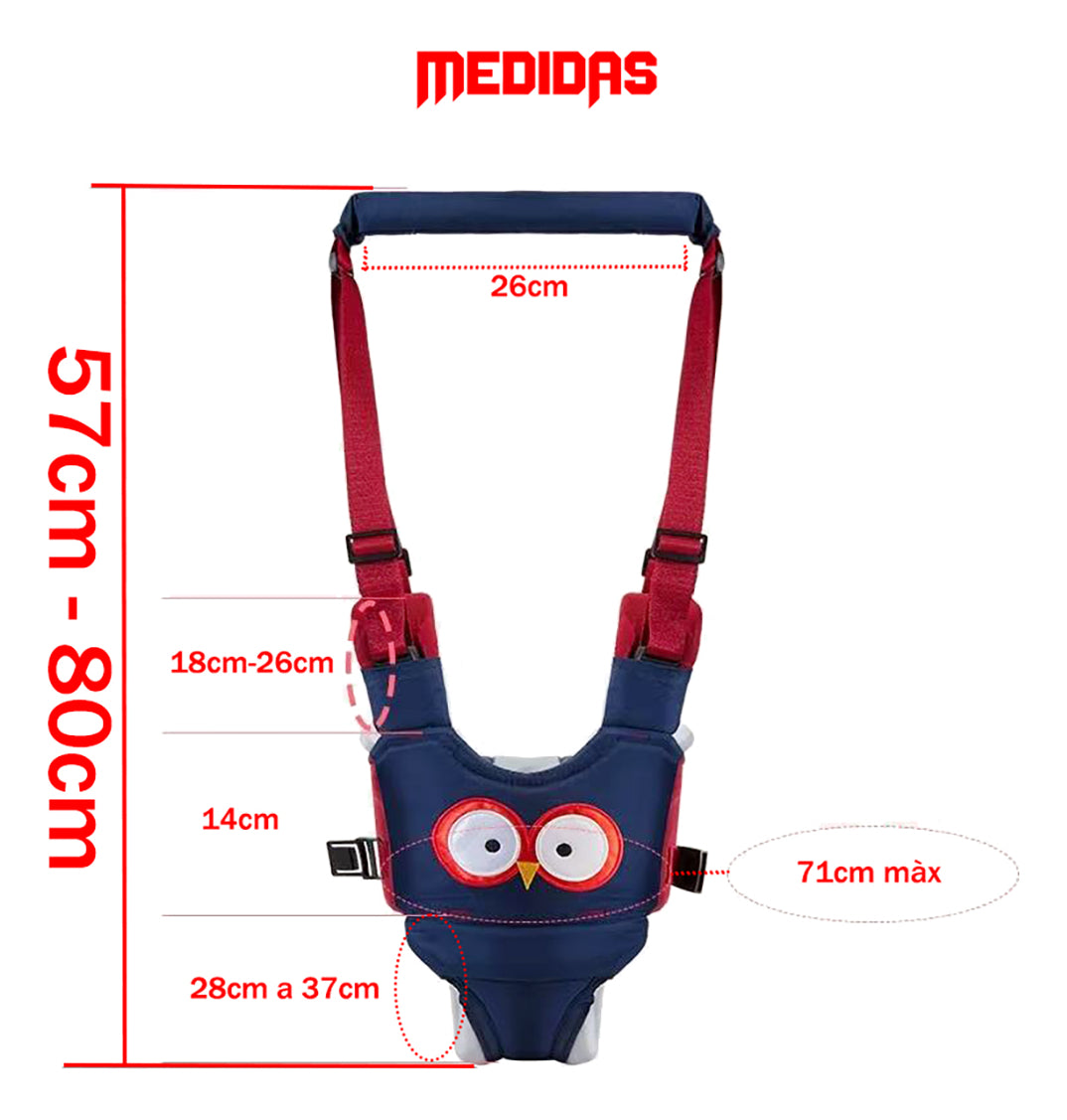 Arnés Aprender A Caminar Bebés Walk-Me – Comodidad Y Seguridad Para Aprender A Caminar