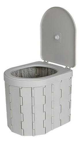 Inodoro Portátil Baño Plegable – Comodidad Para Camping