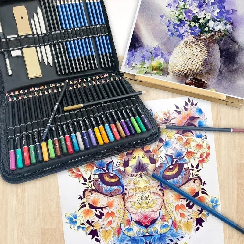 Arte Creativo Estuche Lápices De Colores 96 Piezas – Experiencia Artística Profesional