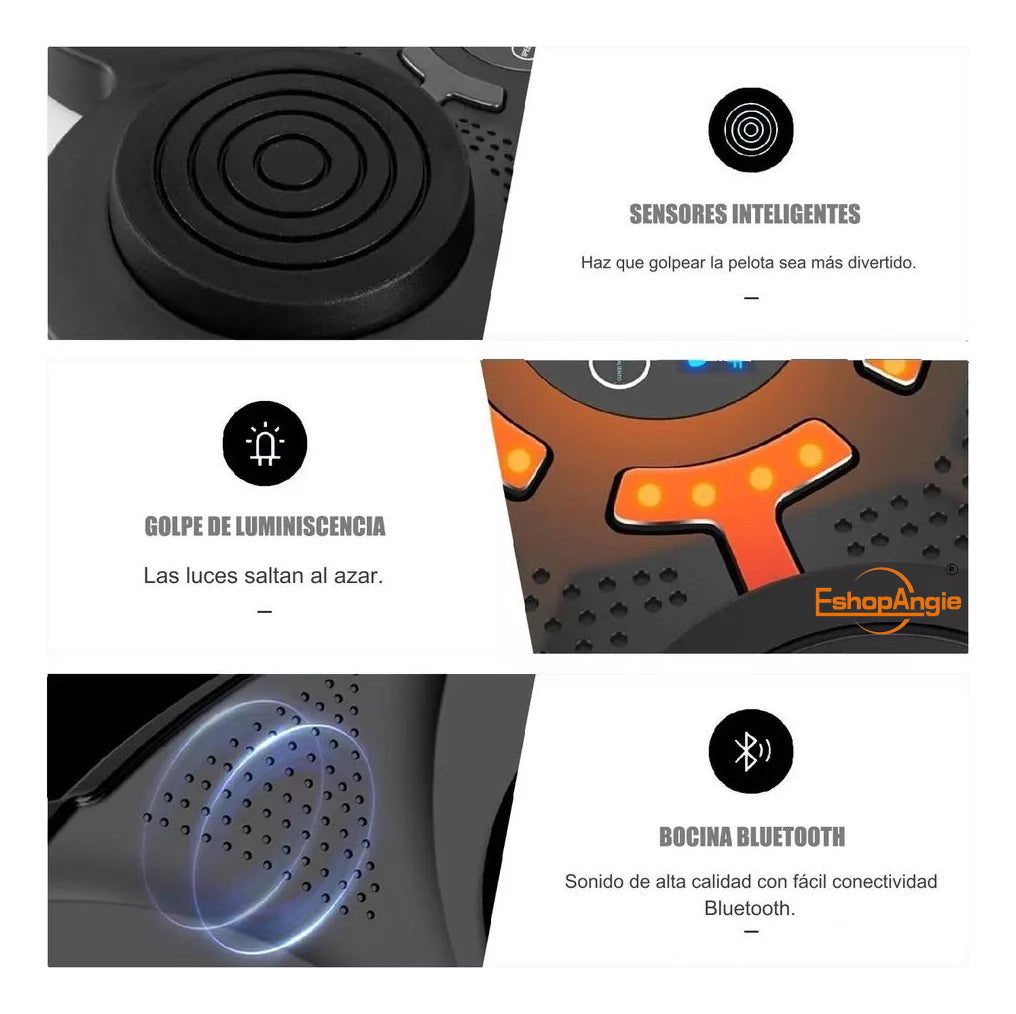 Máquina De Boxeo Entrenamiento Musical Inteligente Bluetooth – Mejora Tu Tiempo De Reacción