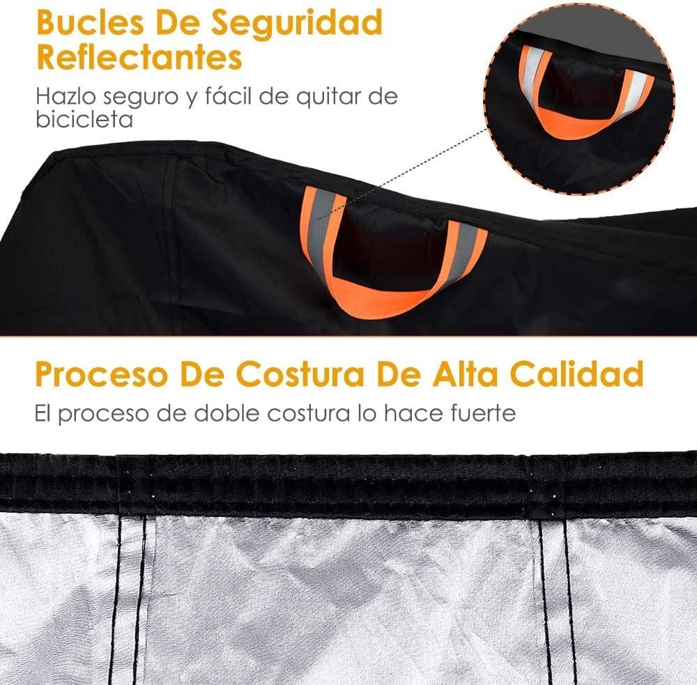 Carpa Cobertor Funda Para Bicicleta – Impermeable y Protección Superior