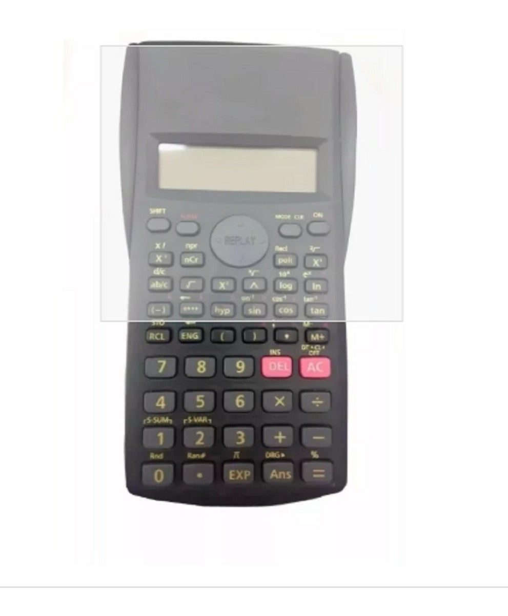 Calculadora Cientifica Color Negro – Operaciones Avanzadas y Precisión