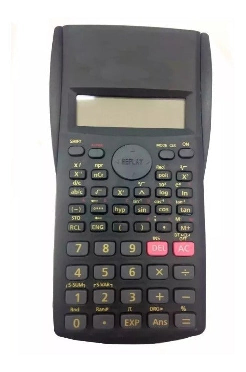 Calculadora Cientifica Color Negro – Operaciones Avanzadas y Precisión