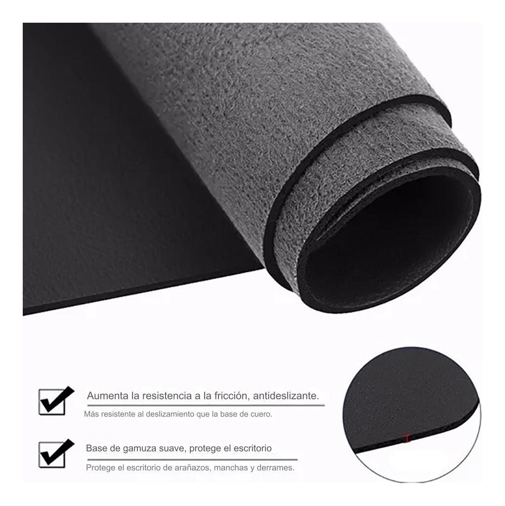MousePad Pro Alfombrilla Antideslizante 80x40 – Diseño Amplio y Funcional