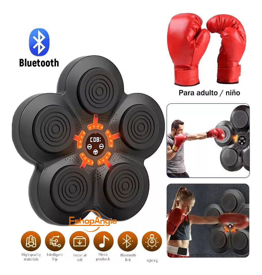 Máquina De Boxeo Entrenamiento Musical Inteligente Bluetooth – Mejora Tu Tiempo De Reacción
