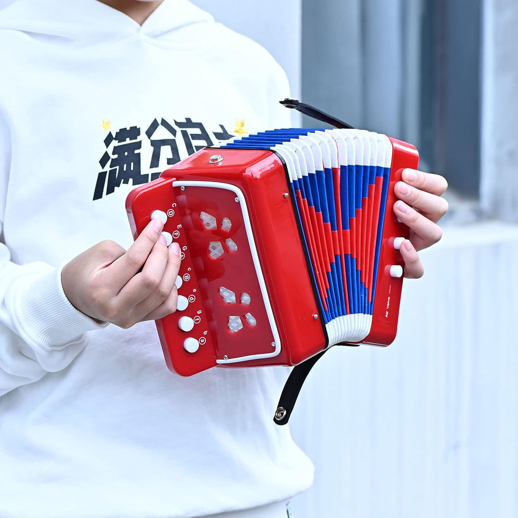 Mini Acordeón De Juguete – Experiencia Musical Divertida Para Niños