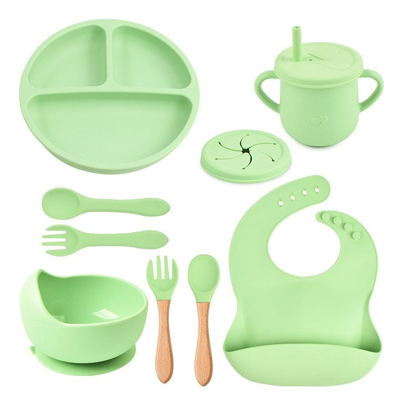 Set Alimentación Silicona – Libre de BPA y Antideslizante