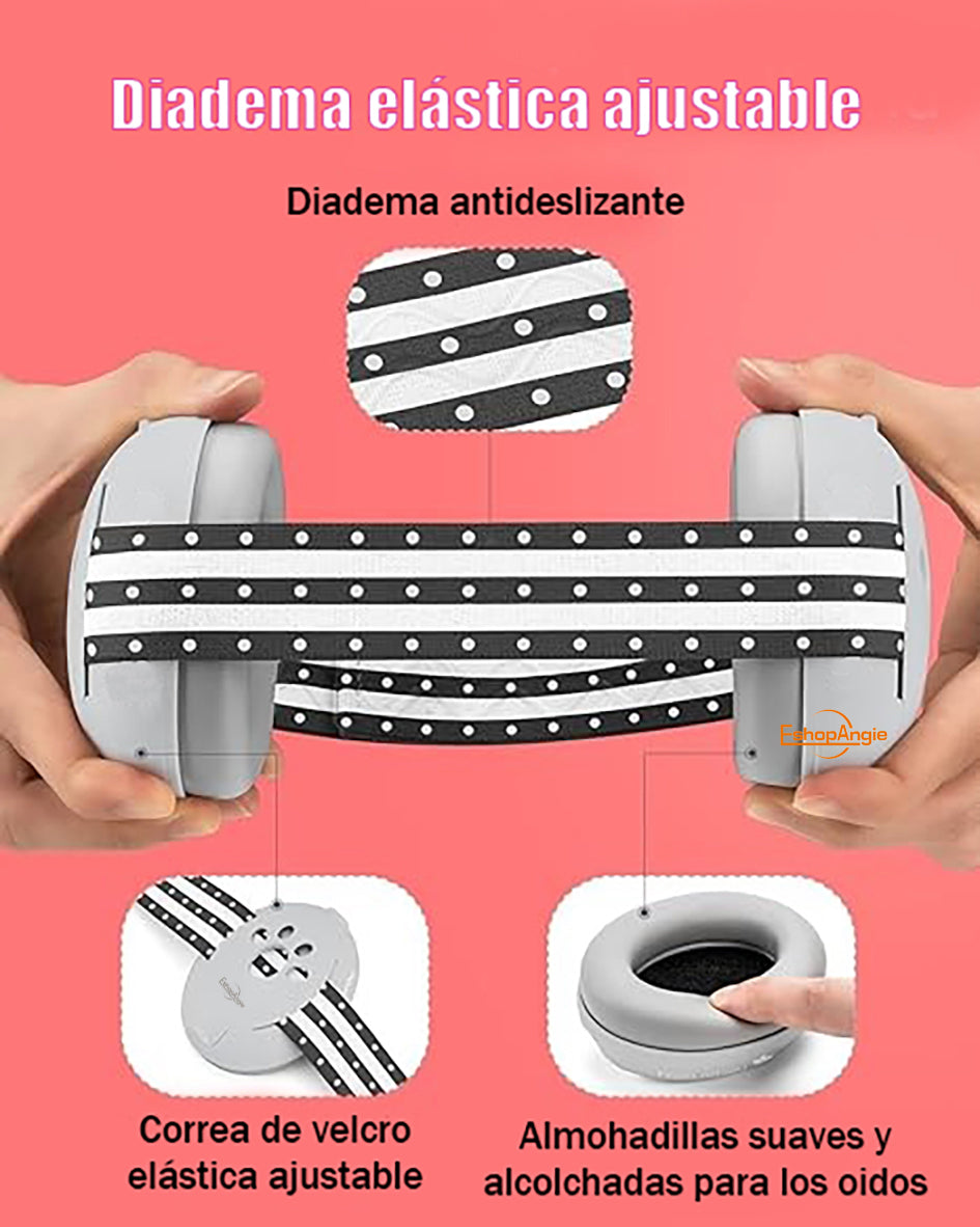 Protección Audífonos Antiruido – Reducción de Ruido Multicapa para Niños
