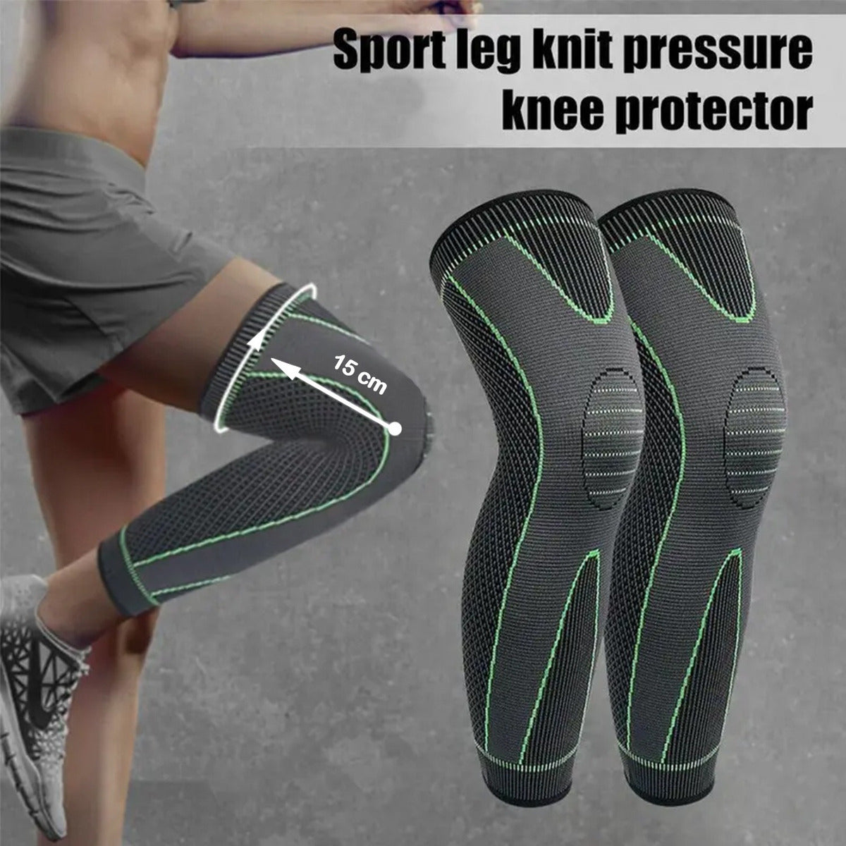 Compresión Manga Para Pierna Rodilla – Soporte Óptimo Para Deportistas