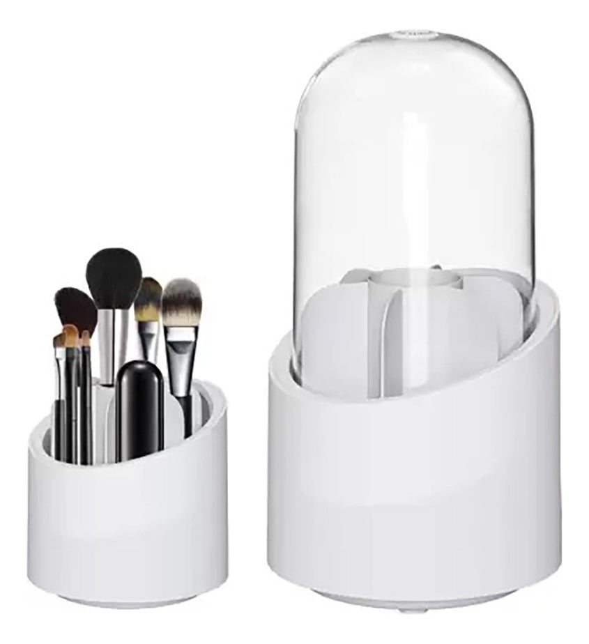 Organizador 360 Giratorio – Organización Eficiente Para Brochas y Lápices Cosméticos