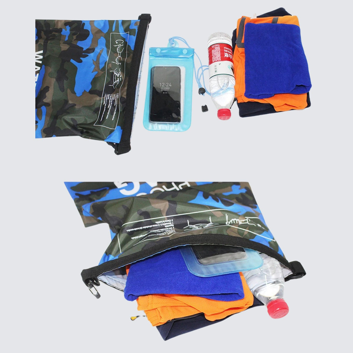 Rozenberg Bolso Flotante Impermeable 20 Litros – Protección Y Estilo Para Aventuras Al Aire Libre