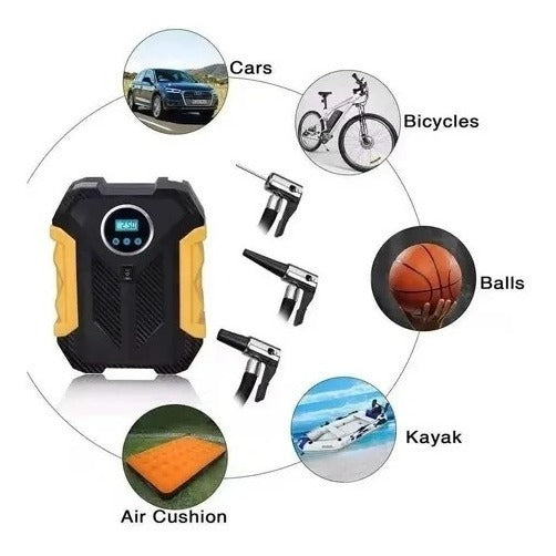 Calgary Compresor De Aire 12v – Inflado Rápido Y Preciso