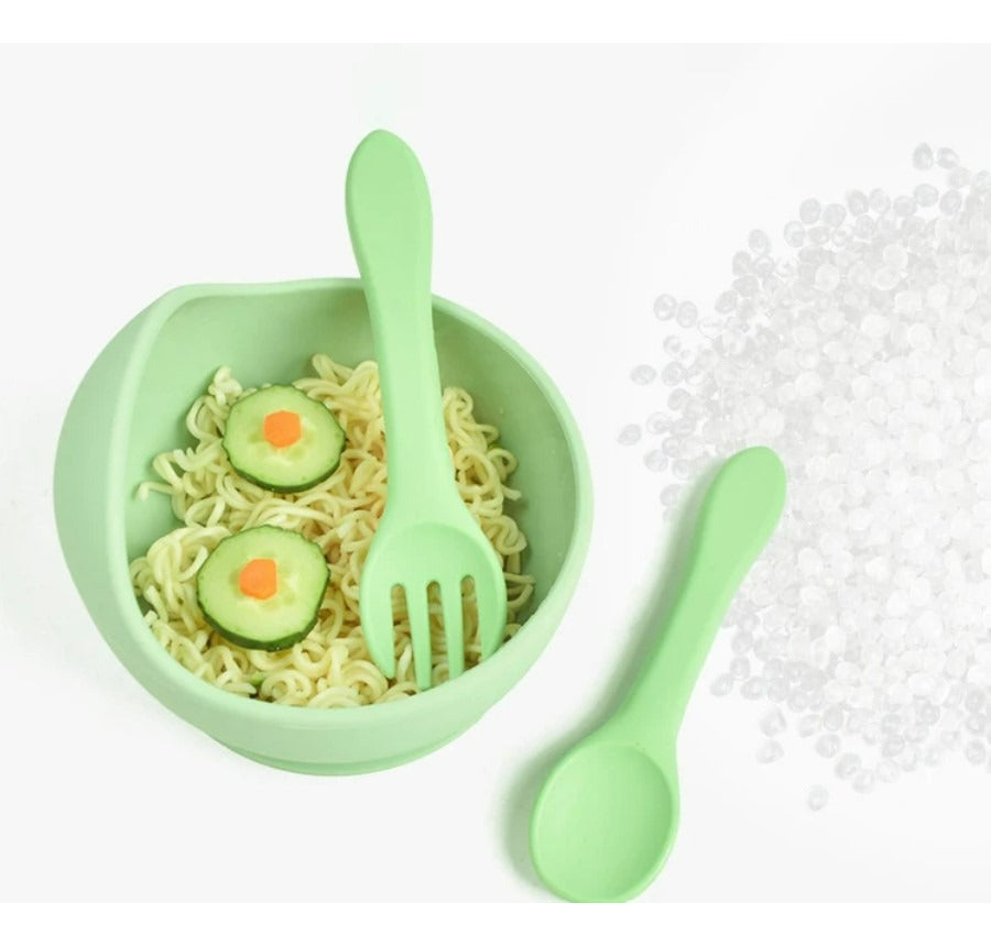 Set Alimentación Silicona – Libre de BPA y Antideslizante
