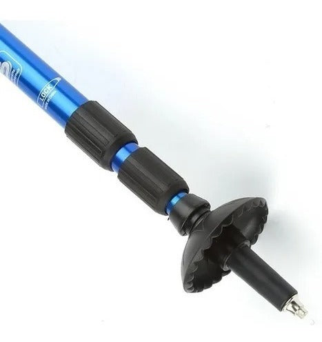 Bastón Trekking 3 Tramos – Soporte Antishock para Aventura