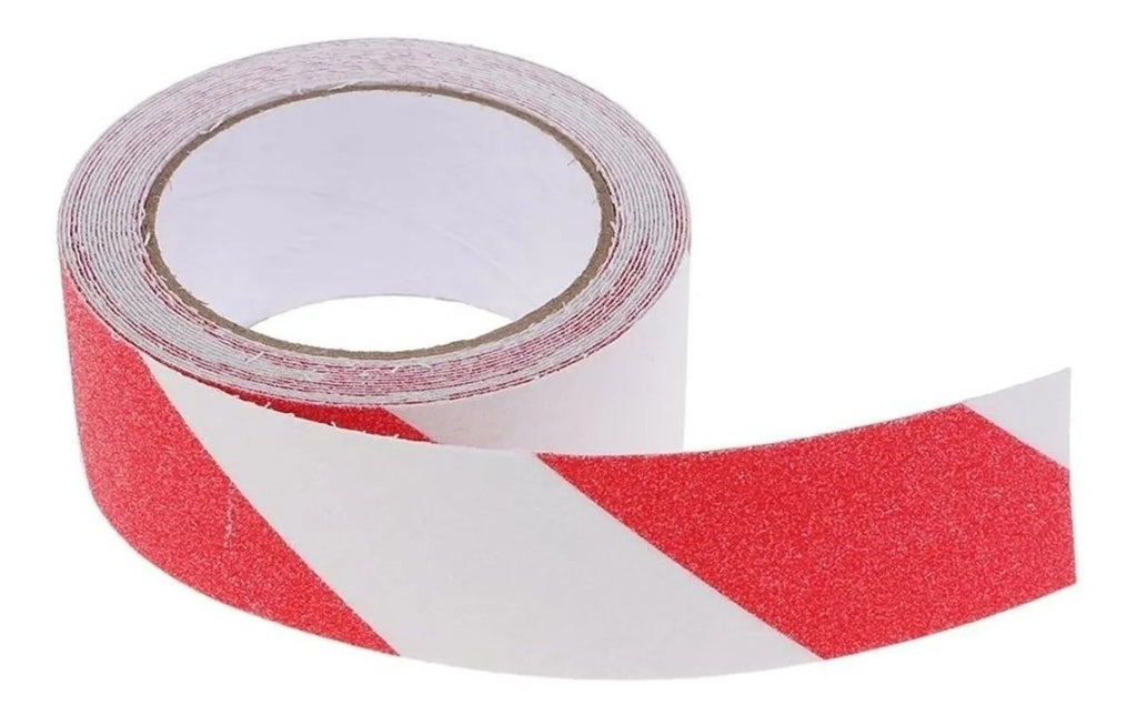 Cinta Seguridad Antideslizante 5 Metros Color Negro Amarillo – Previene Resbalones y Accidente
