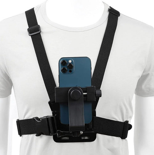 Marca Soporte Celular Ajustable – Grabación Manos Libres Para Aventura