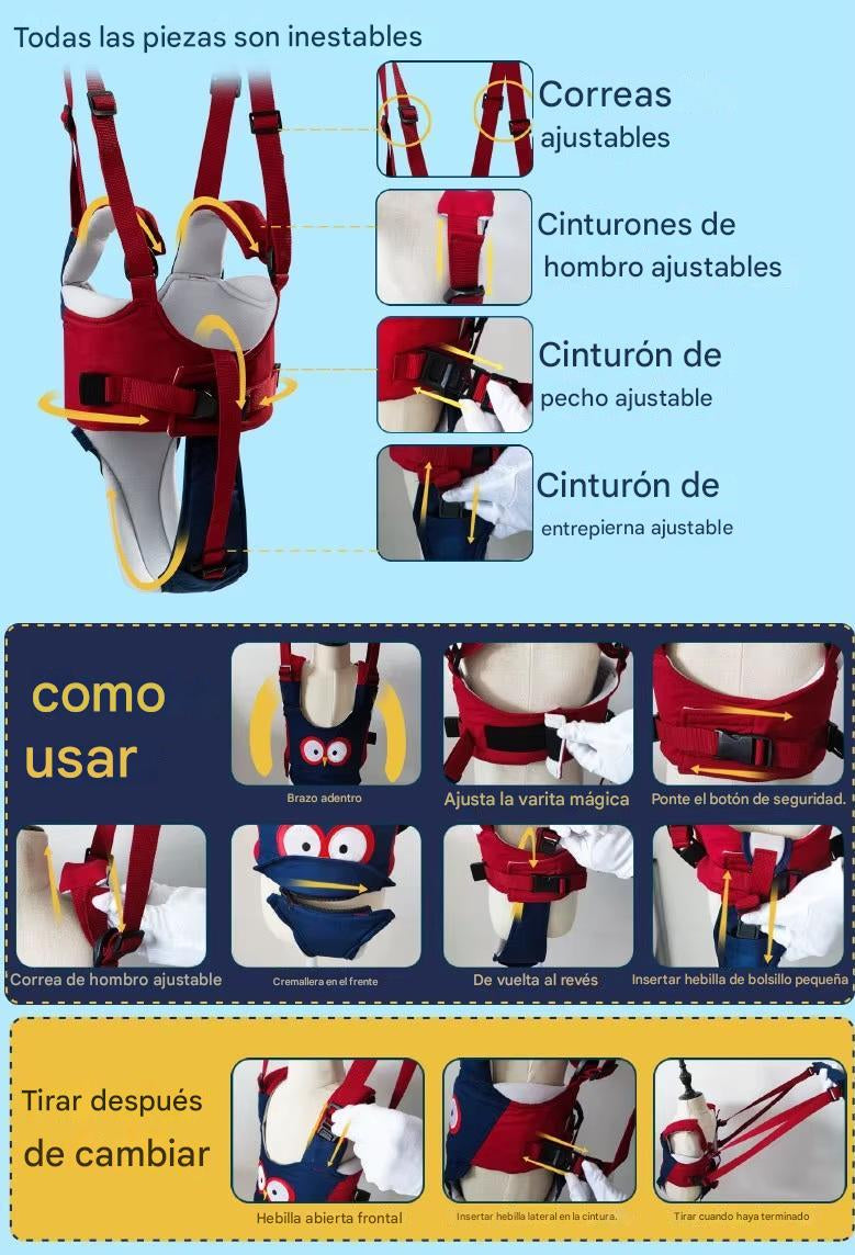 Arnés Aprender A Caminar Bebés Walk-Me – Comodidad Y Seguridad Para Aprender A Caminar