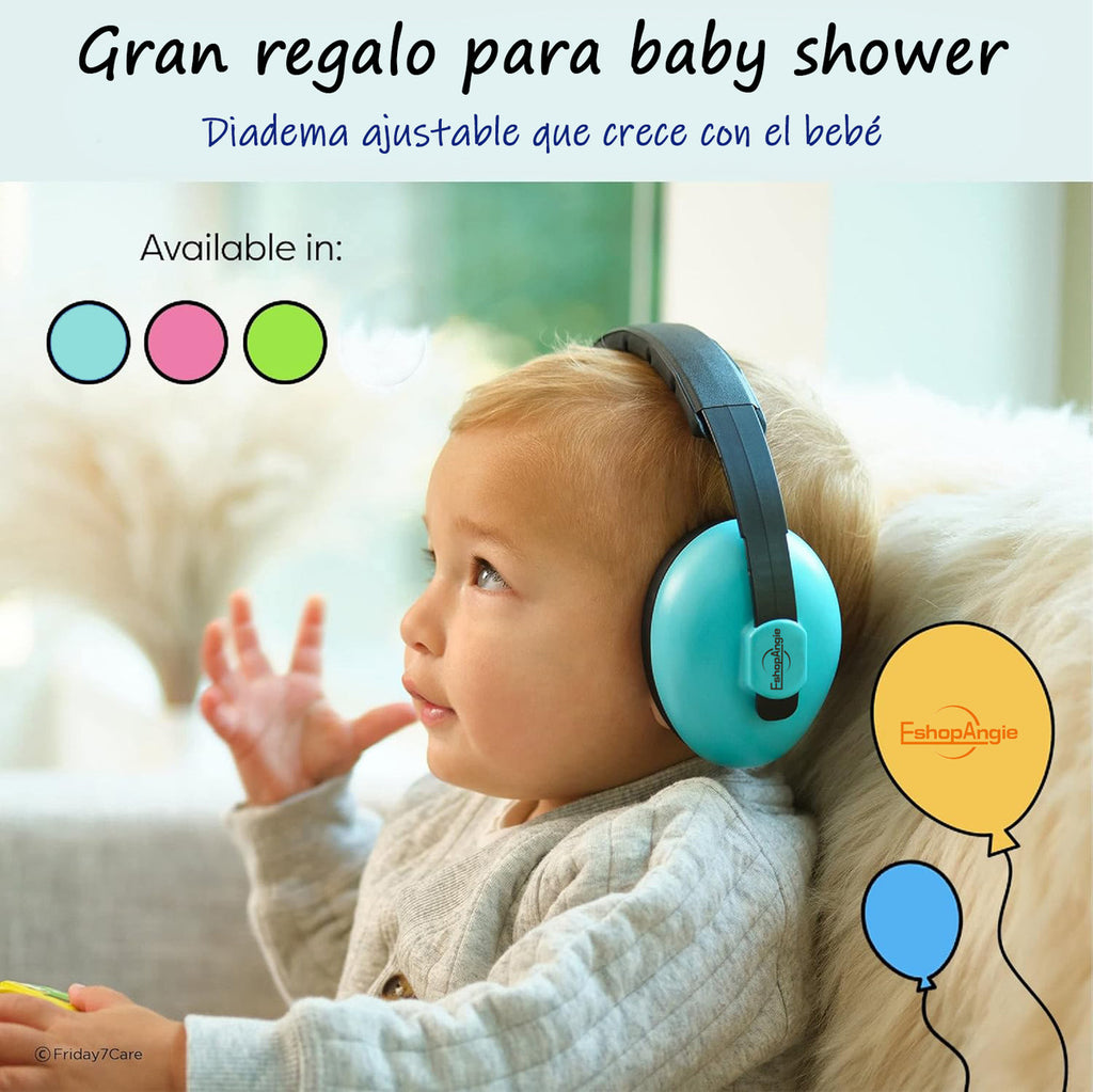 Orejeras Antiruido – Protección Auditiva Óptima para Bebés y Niños