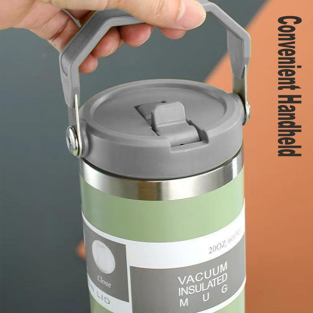 MugVivo Vaso Termo 600ml – Diseño Portable y Acero Inoxidable